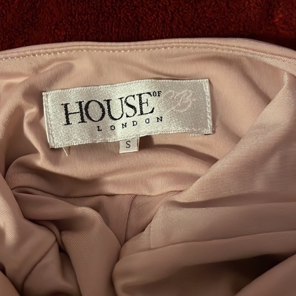 HOUSE OF CB BLUSH TWIST BUSTIER BODYSUIT - Picture 6 of 6